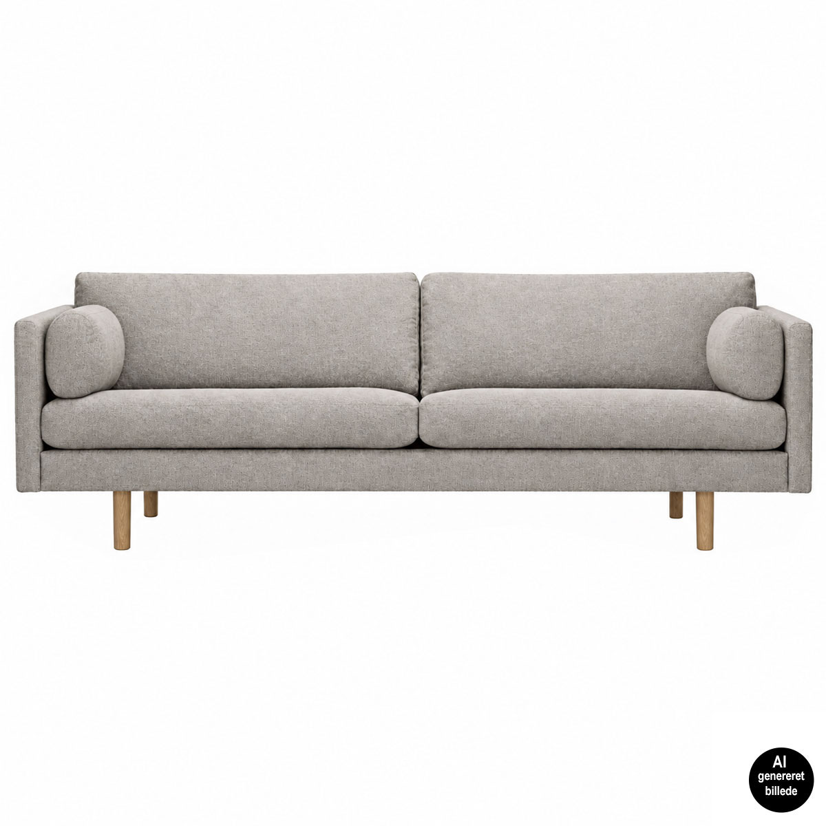 SL88 3pers.sofa Story f.27 soft silver Eg olie ben L213cm
