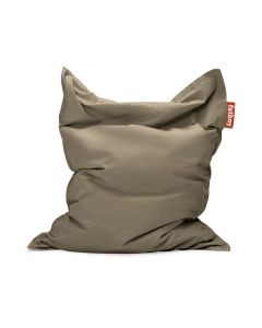 Fatboy sækkestol  taupe grey  
recycled canvas
140x180cm