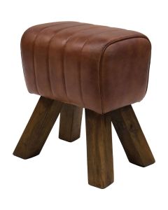 Wilma buk  brun læder