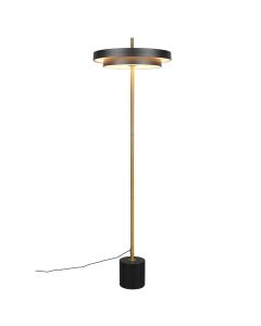 KEATON GULVLAMPE  SORT DÆMPBAR LED