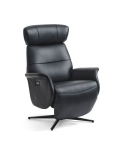 Alex lænestol   sort læder/pvc   2 motorer
Sort stel 