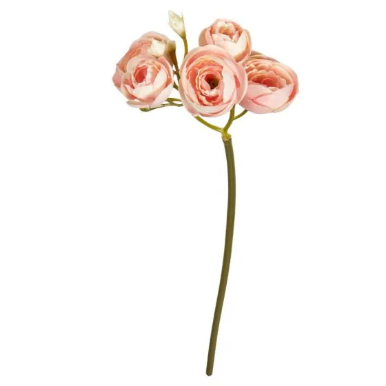 Ranunkel stilk  rosa  h33cm
255029