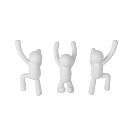 BUDDY HOOK, SÆT AF 3 STK.  