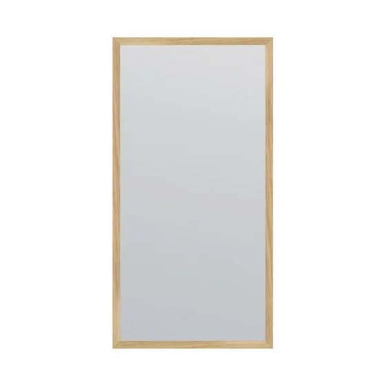 Spejl  egetræsramme   40X80cm 