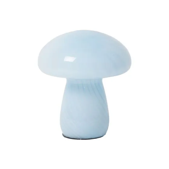 Mushy lampe  lysblå  h17cm  