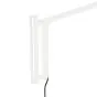 U17 Hasle væglampe  Lang  hvid 
Oyster White