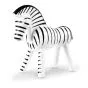 ZEBRA  SORT/HVID 39421 KAY BOJESEN  H:14CM